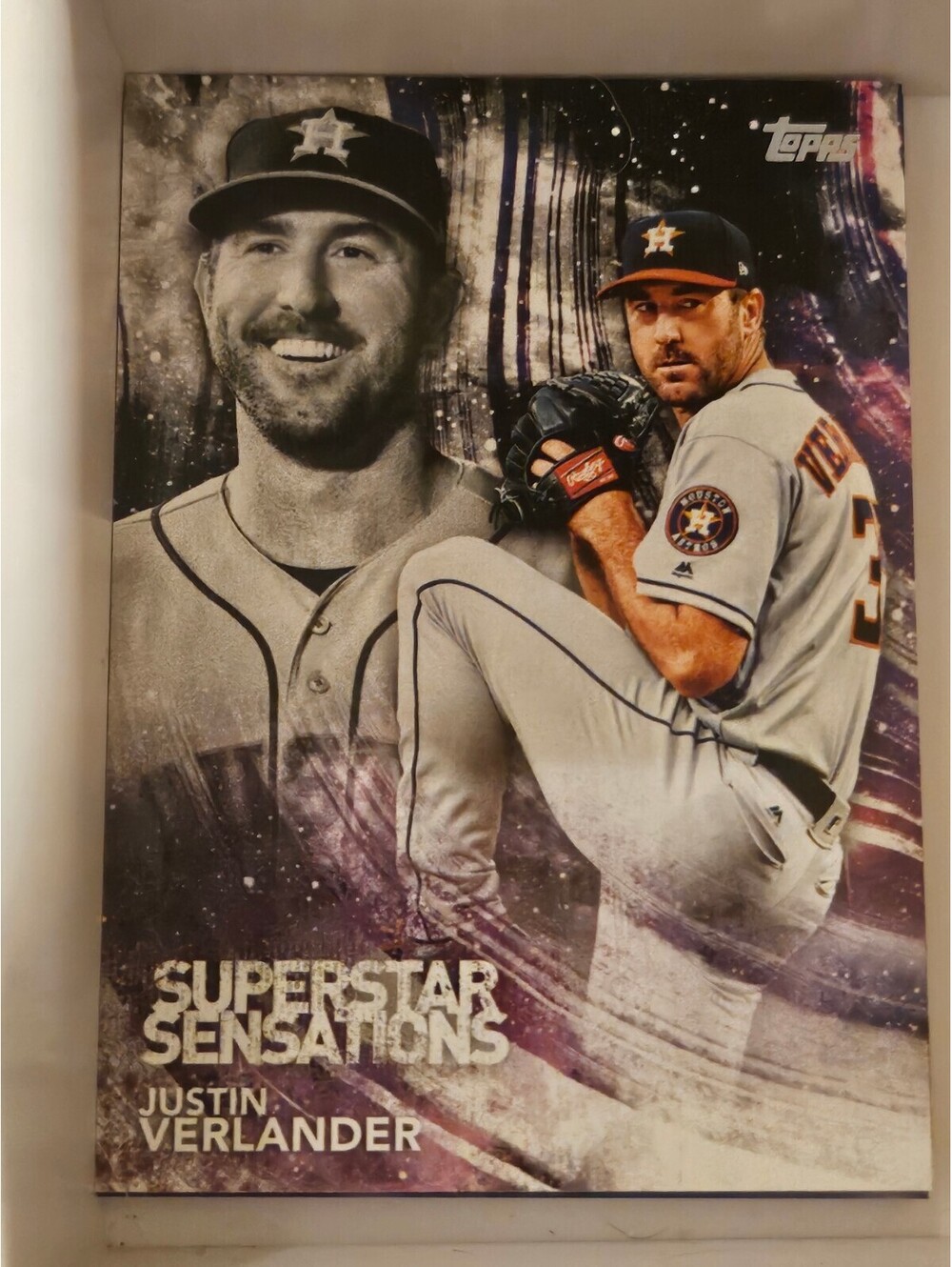 2018 Topps Superstar Sensations SP #SSS-26 Justin Verlander Houston Astros